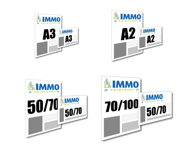 Posters Immobiliën affiches